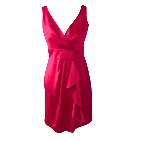 Red dress on a transparent background