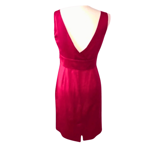 Red dress on a transparent background