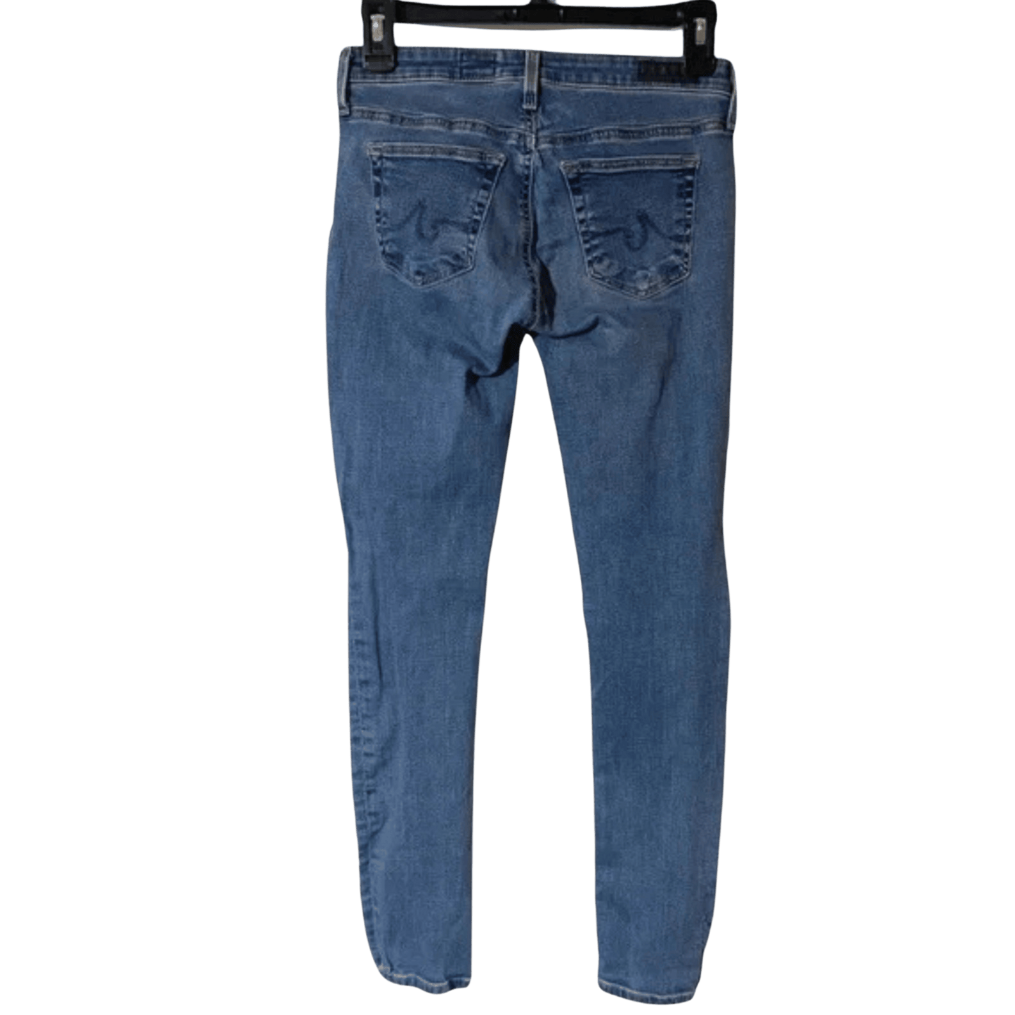 Blue jeans on a transparent background