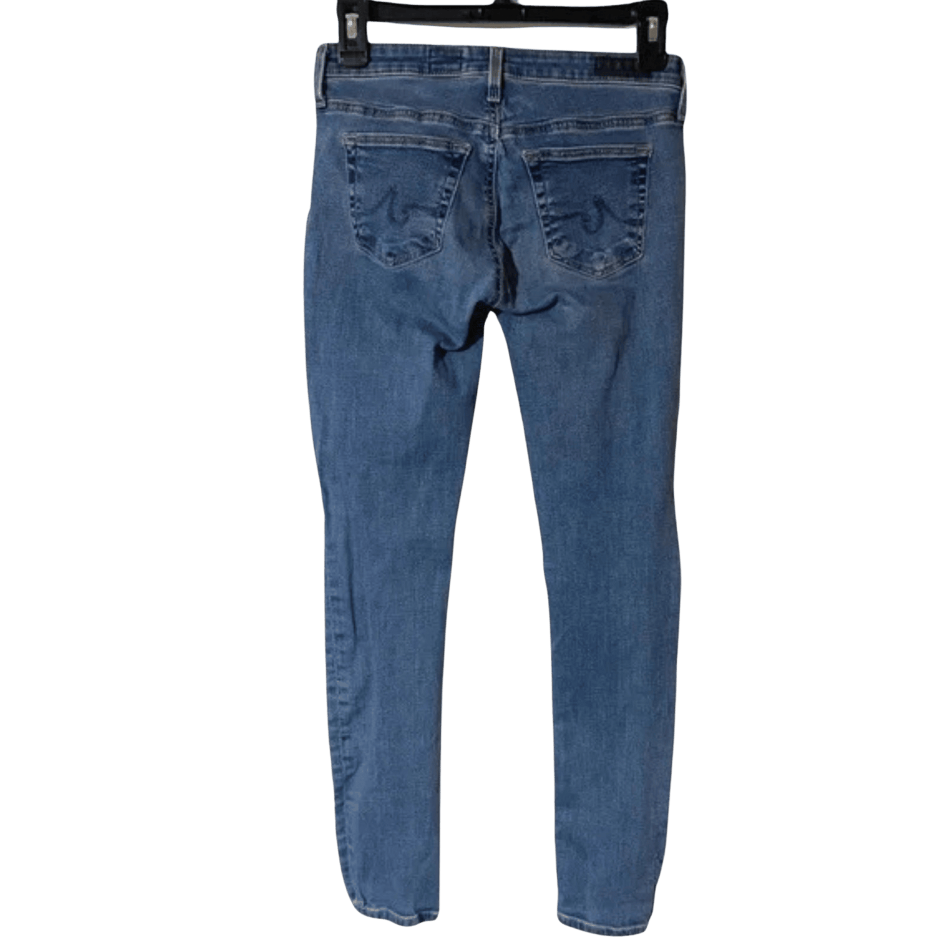 Blue jeans on a transparent background