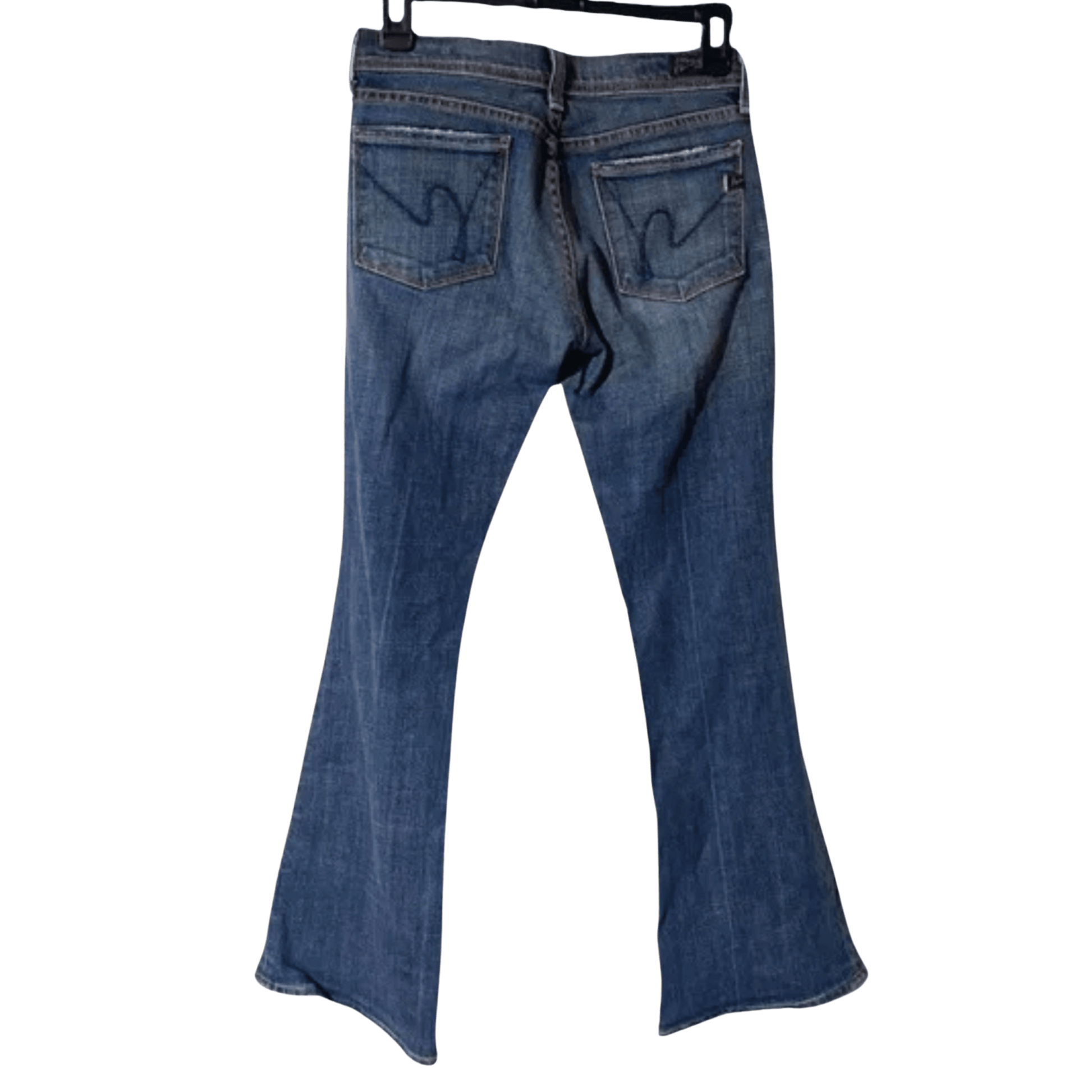 Blue jeans on a transparent background
