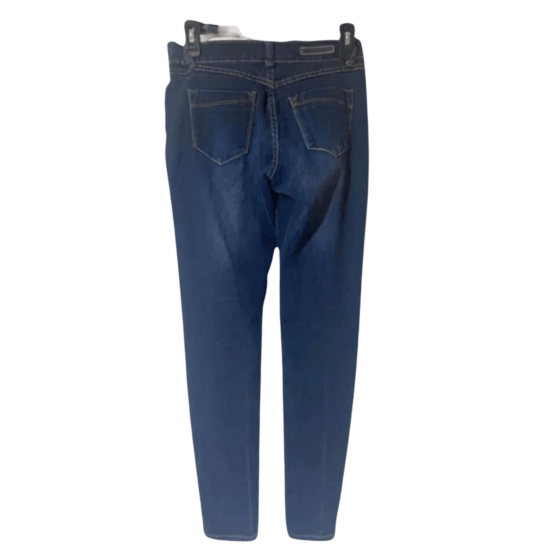 Blue jeans on a transparent background