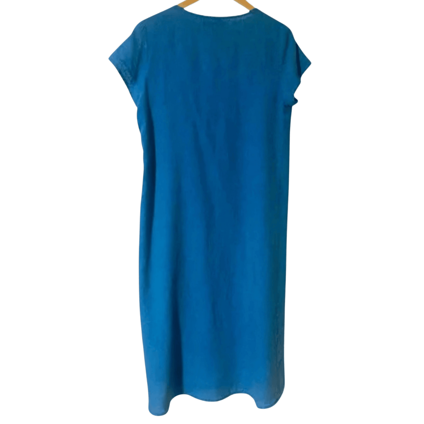 Blue dress on a transparent background