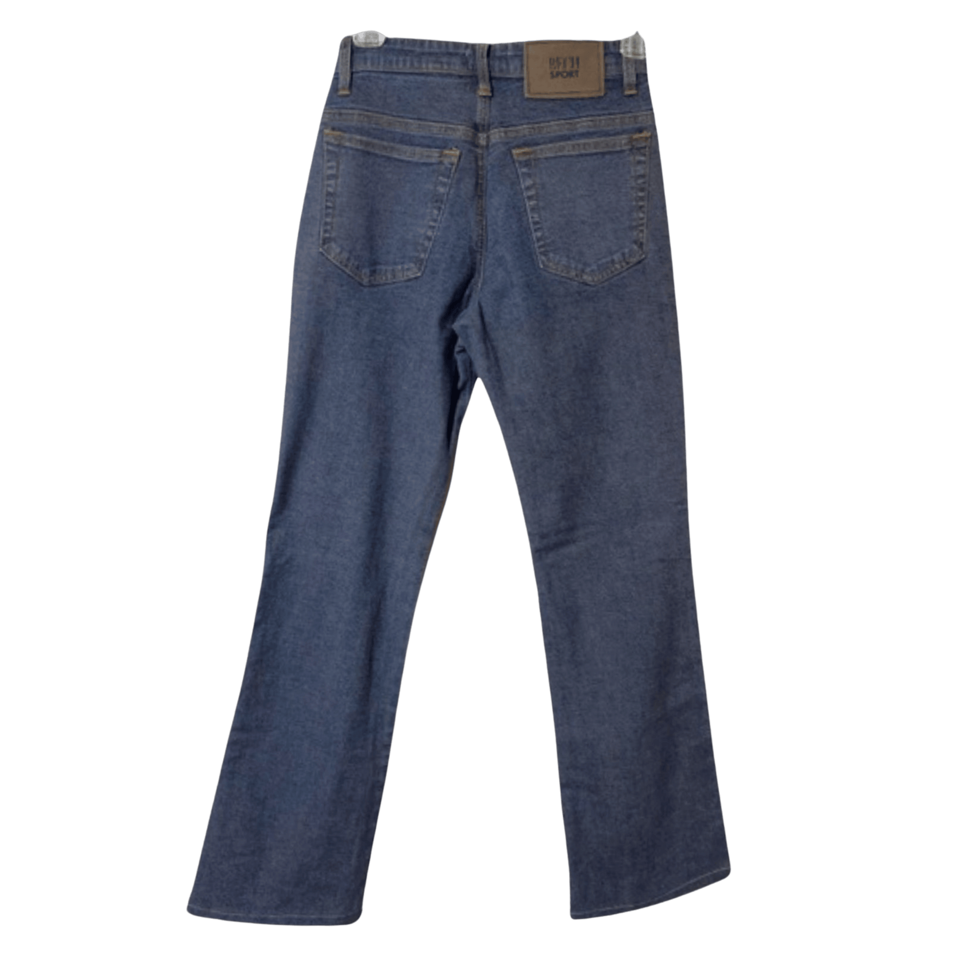 Blue jeans on a transparent background