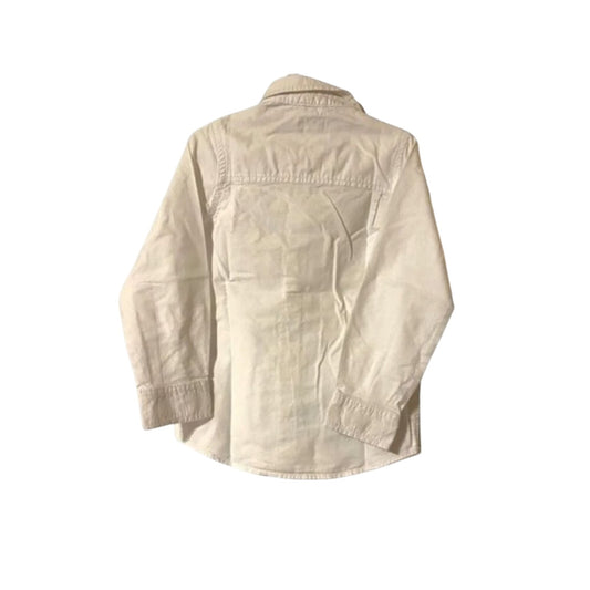 Beige shirt on a white background