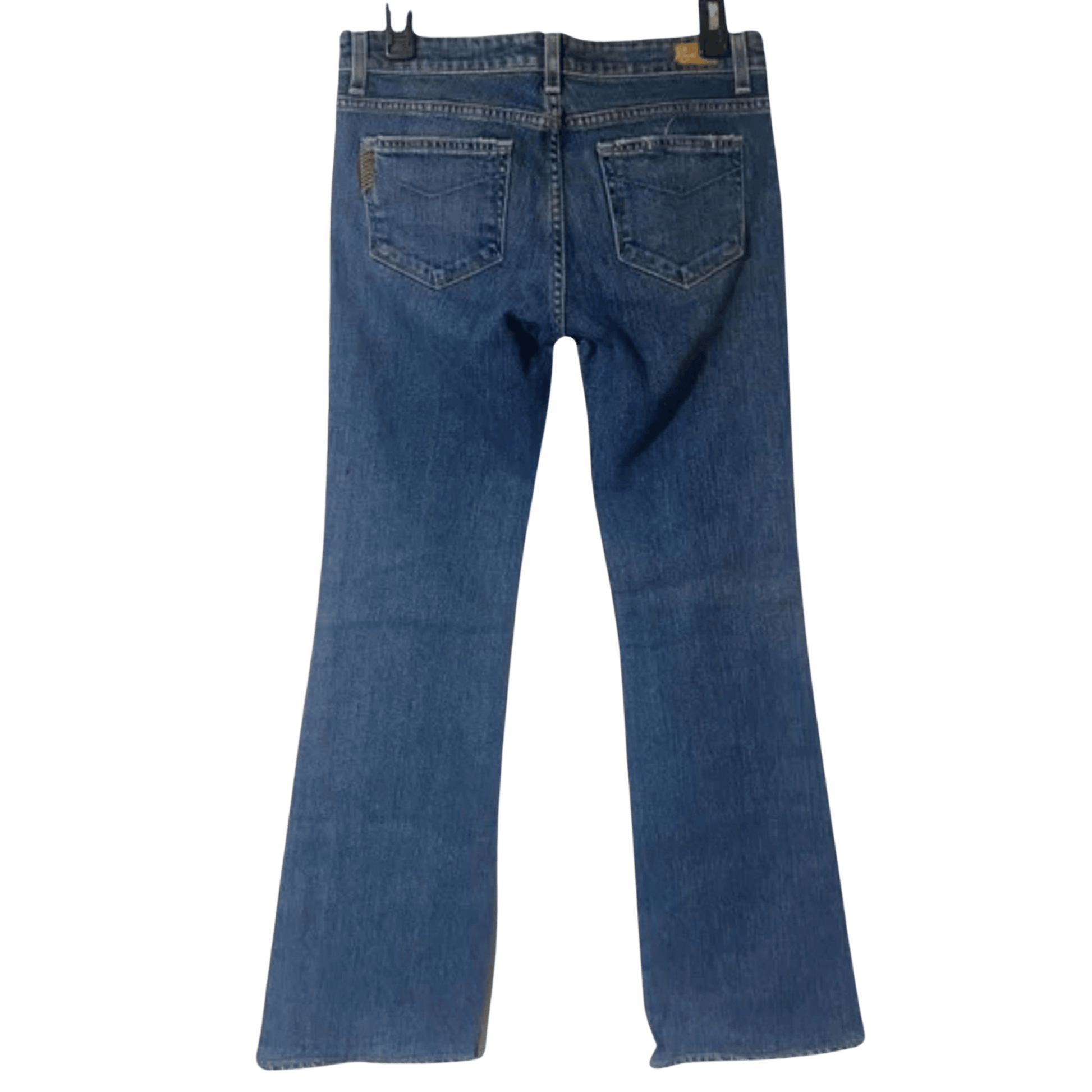 Blue jeans on a transparent background