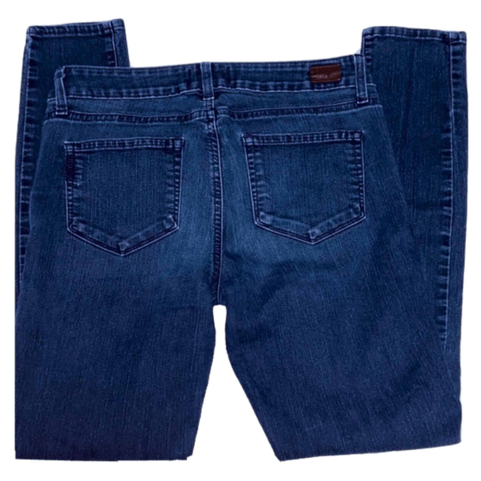 Pair of blue jeans on a transparent background