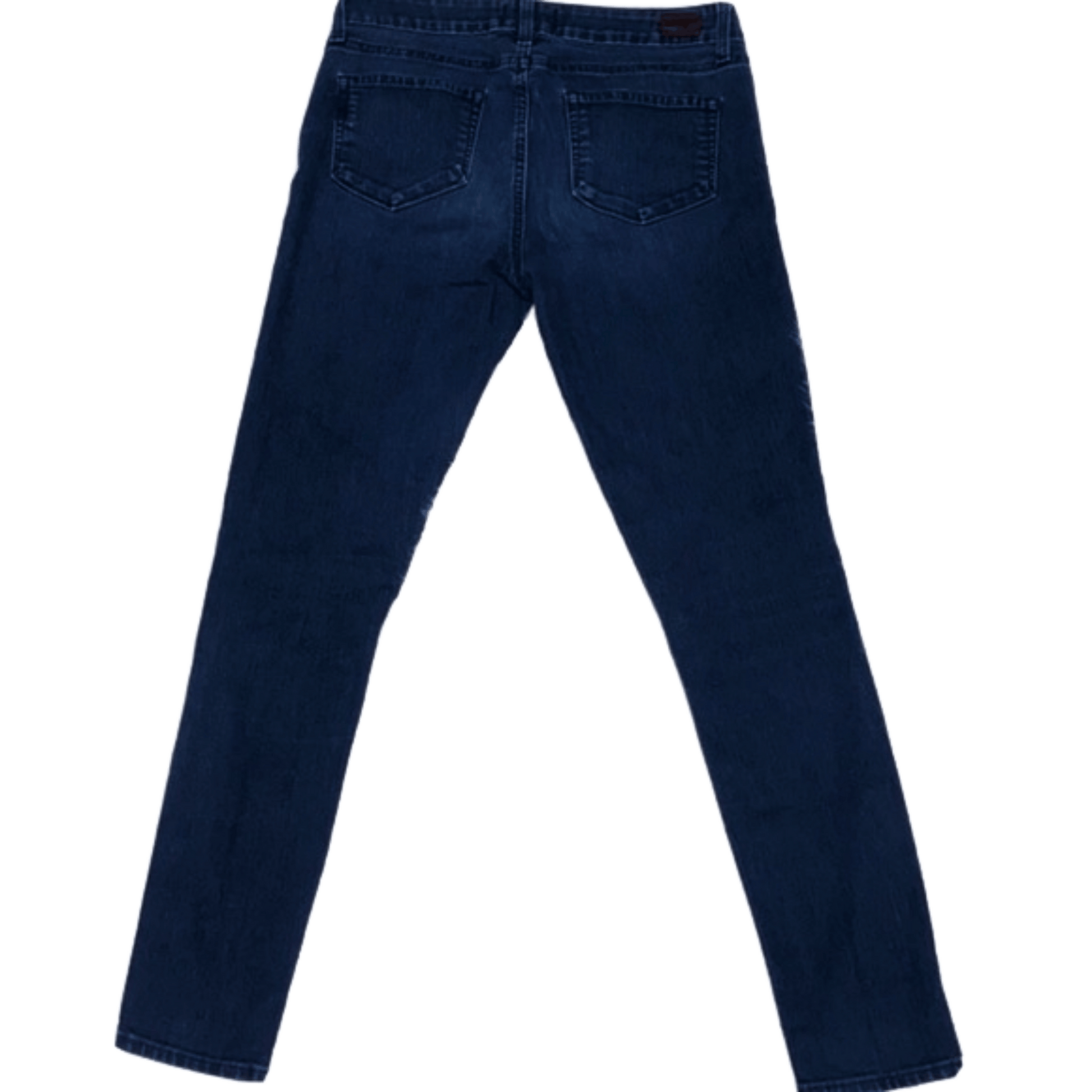 Blue jeans on a transparent background