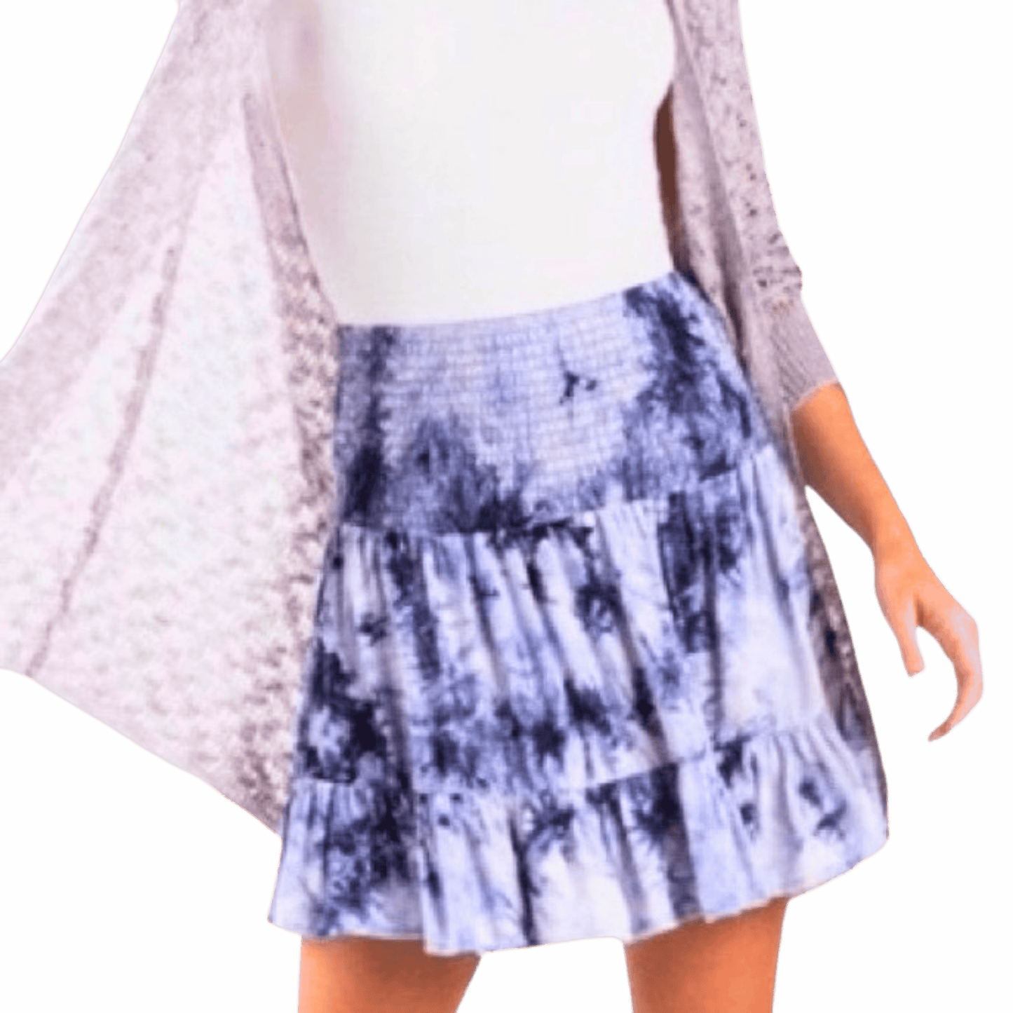 Trixxi Tie Dye Skirt Size XL NWT