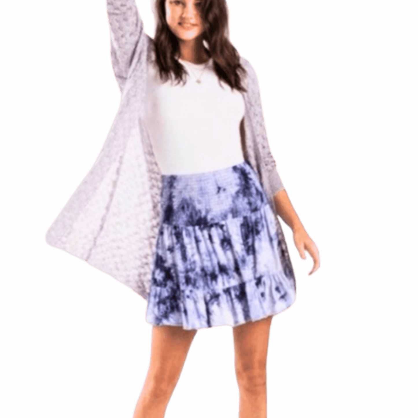 Trixxi Tie Dye Skirt Size XL NWT